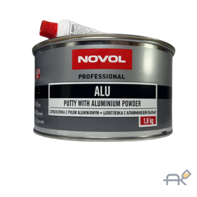 Шпатлёвка NOVOL ALU алюминиевая 1.8 кг РП